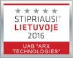 ARX Technologies stipriausi Lietuvoje 2016